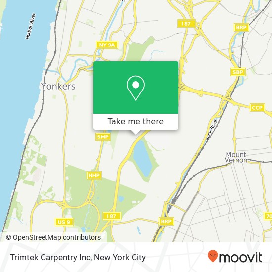 Trimtek Carpentry Inc map