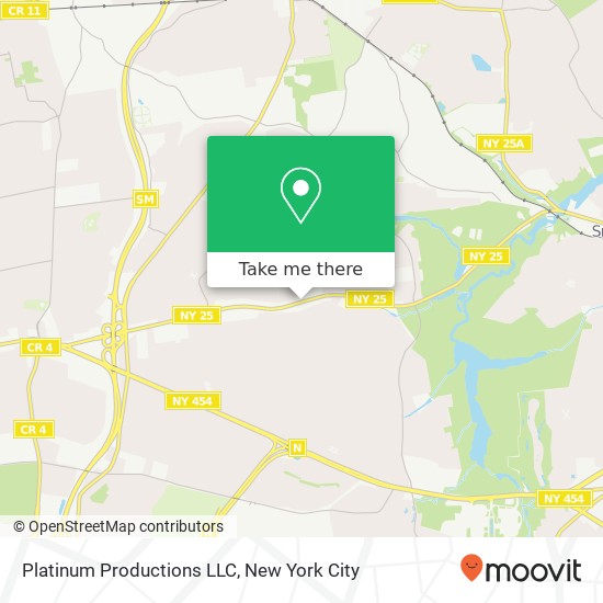 Platinum Productions LLC map