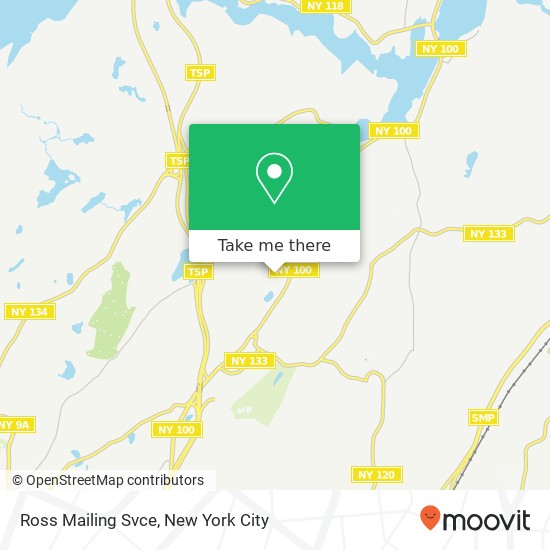 Mapa de Ross Mailing Svce