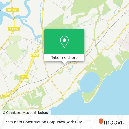 Bam Bam Construction Corp map