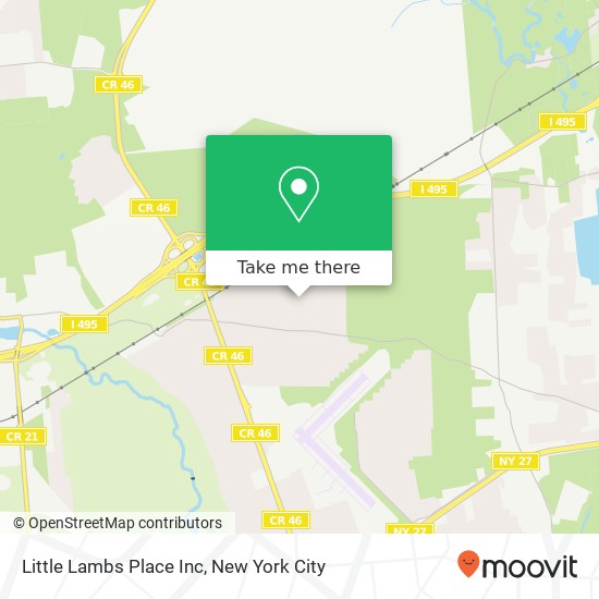 Mapa de Little Lambs Place Inc