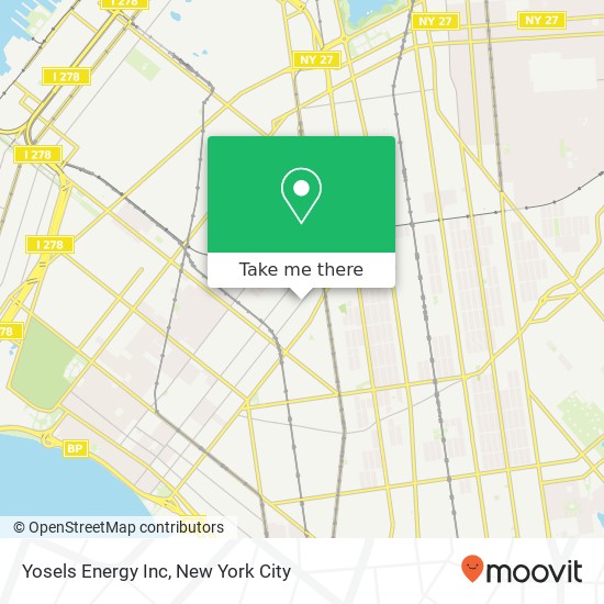 Yosels Energy Inc map