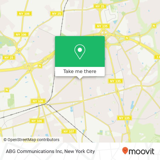 ABG Communications Inc map