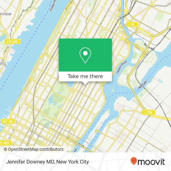 Jennifer Downey MD map