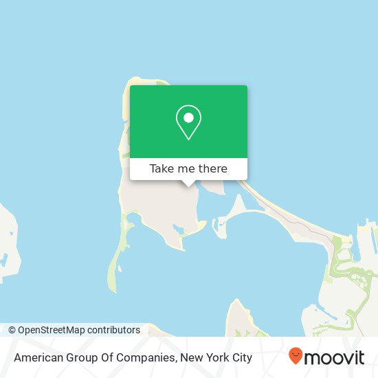 American Group Of Companies map