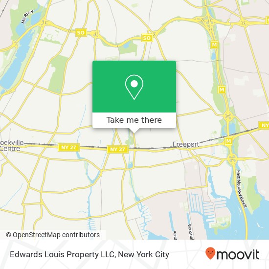 Mapa de Edwards Louis Property LLC