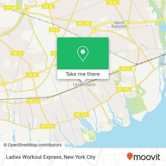 Mapa de Ladies Workout Express