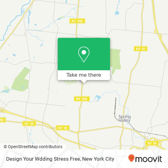 Mapa de Design Your Wdding Stress Free