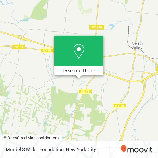 Murriel S Miller Foundation map