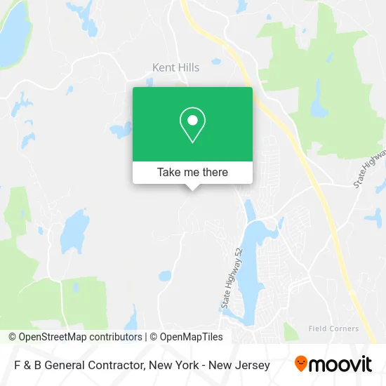 F & B General Contractor map