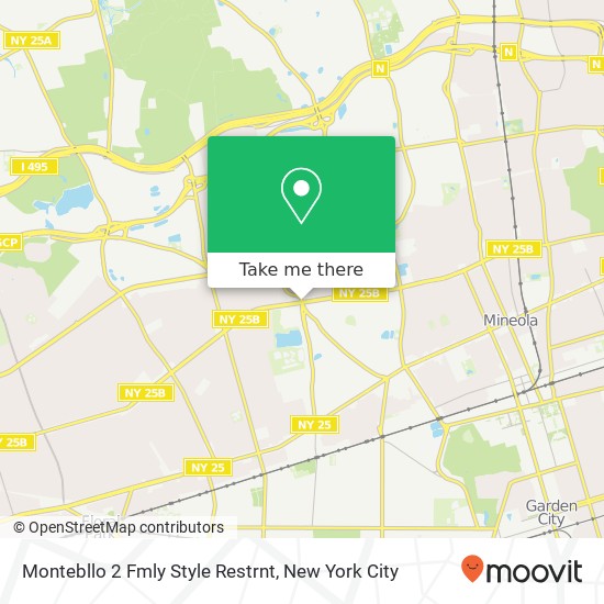 Montebllo 2 Fmly Style Restrnt map