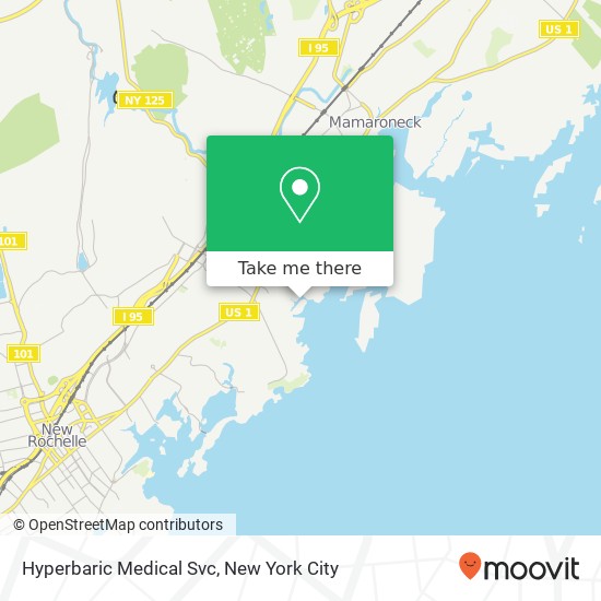 Hyperbaric Medical Svc map