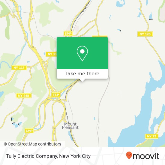 Mapa de Tully Electric Company