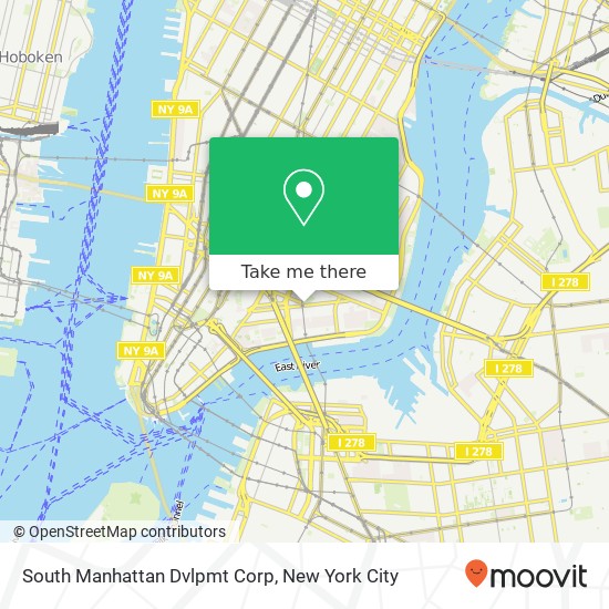 South Manhattan Dvlpmt Corp map