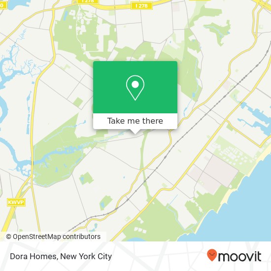 Dora Homes map