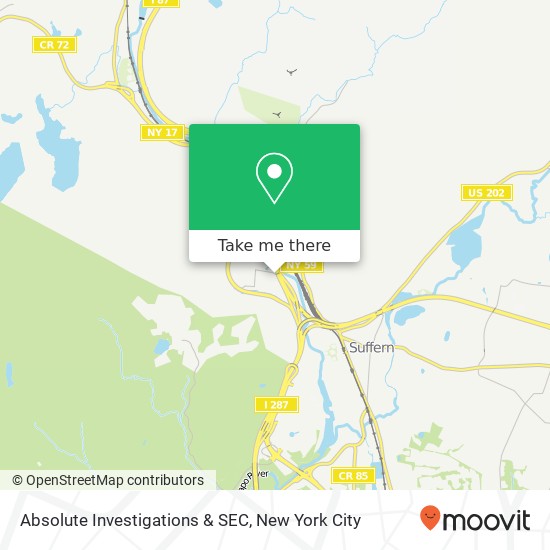 Absolute Investigations & SEC map