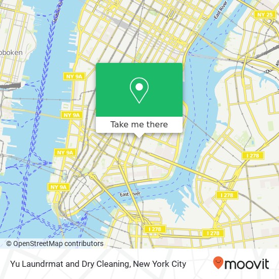 Yu Laundrmat and Dry Cleaning map