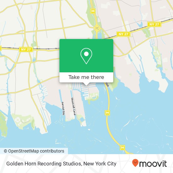 Golden Horn Recording Studios map