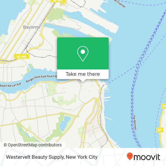 Westervelt Beauty Supply map