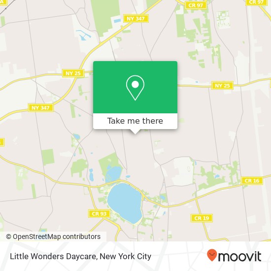Little Wonders Daycare map