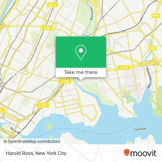 Harold Ross map