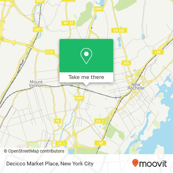 Decicco Market Place map