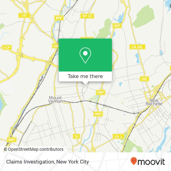 Mapa de Claims Investigation