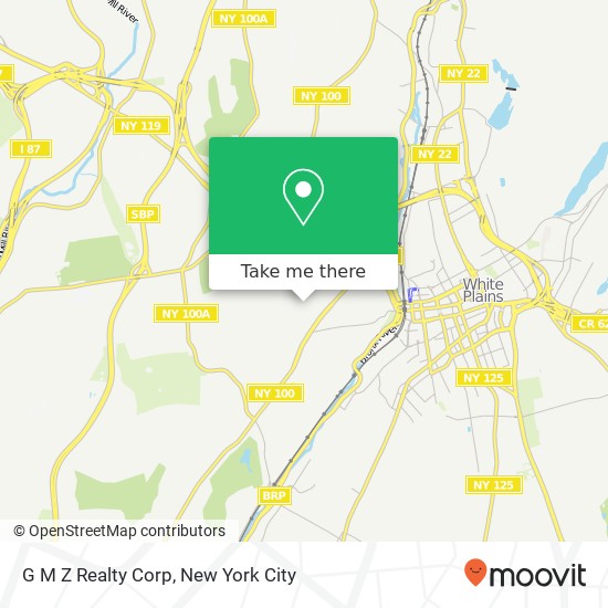 G M Z Realty Corp map