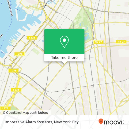 Impressive Alarm Systems map