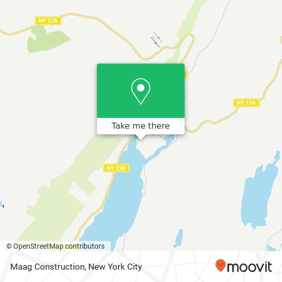 Mapa de Maag Construction