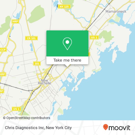 Chris Diagnostics Inc map