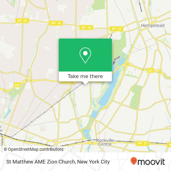 St Matthew AME Zion Church map