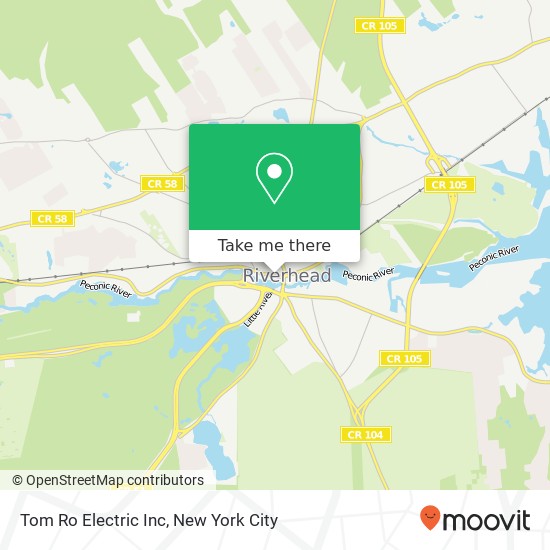 Tom Ro Electric Inc map