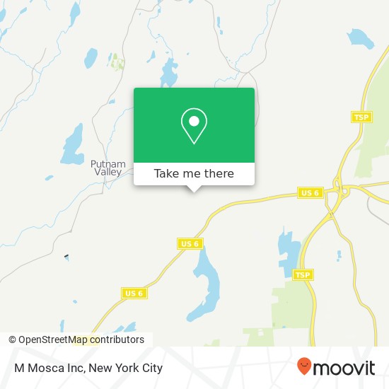 M Mosca Inc map