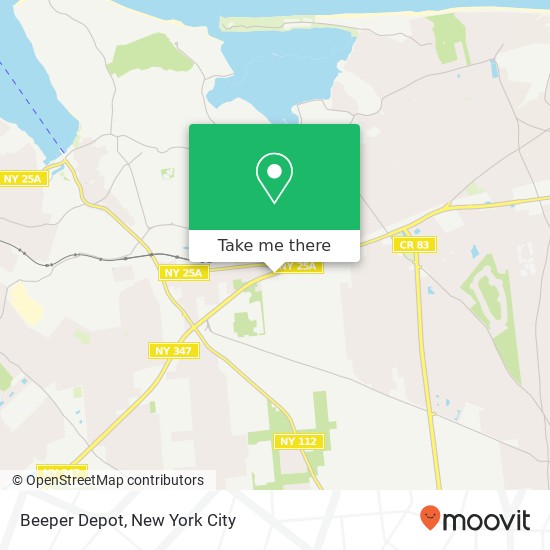 Mapa de Beeper Depot