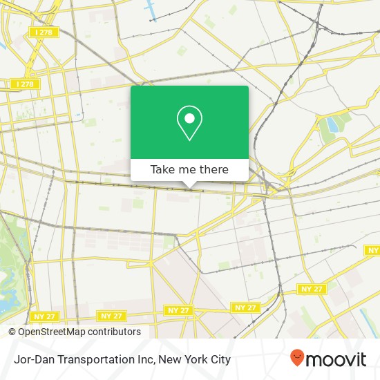 Jor-Dan Transportation Inc map
