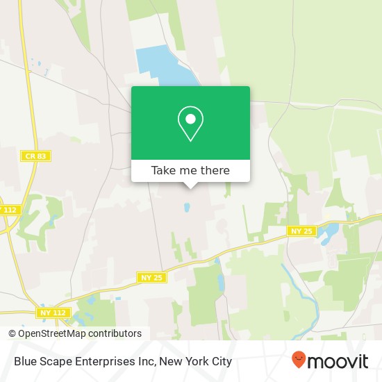 Blue Scape Enterprises Inc map