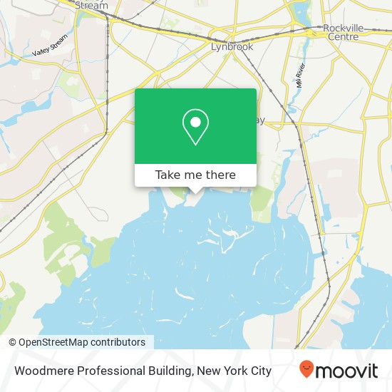 Woodmere Professional Building map