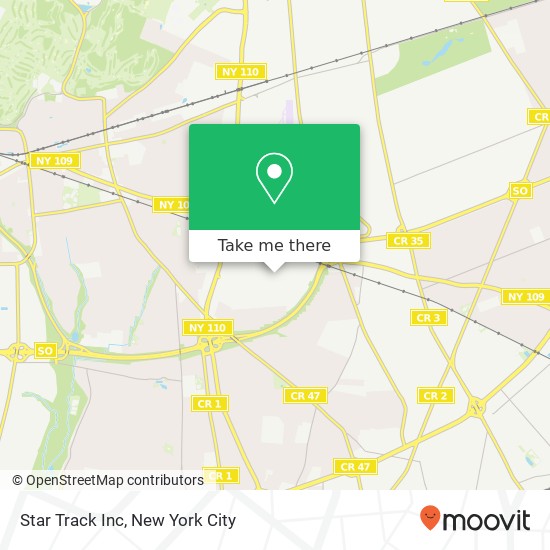 Mapa de Star Track Inc