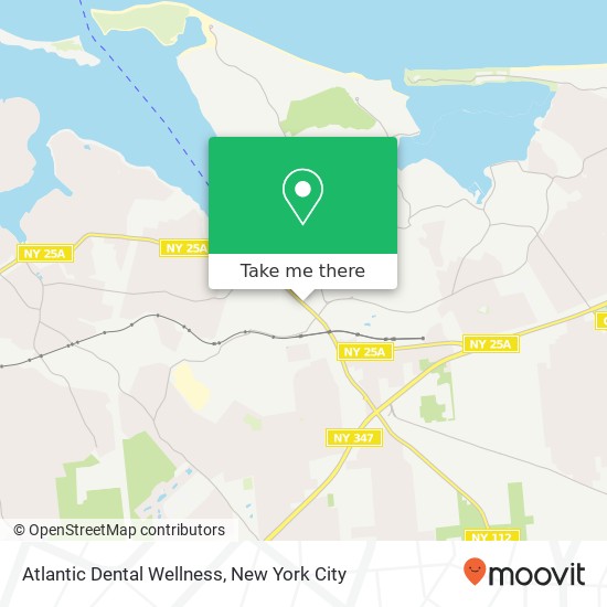 Atlantic Dental Wellness map