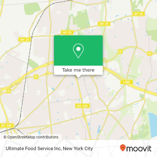 Ultimate Food Service Inc map