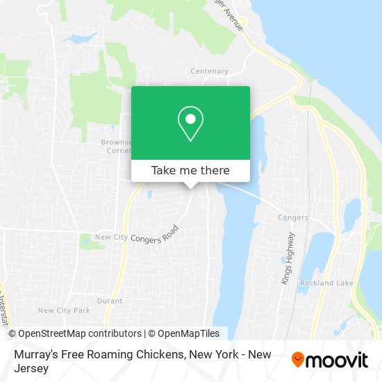 Murray's Free Roaming Chickens map