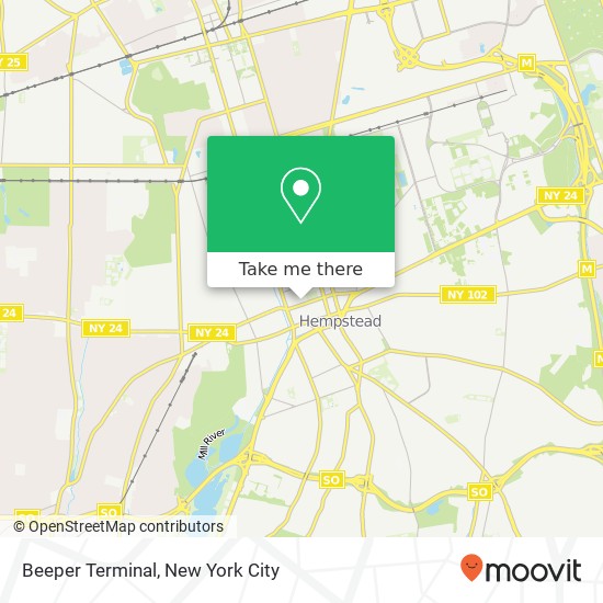 Mapa de Beeper Terminal