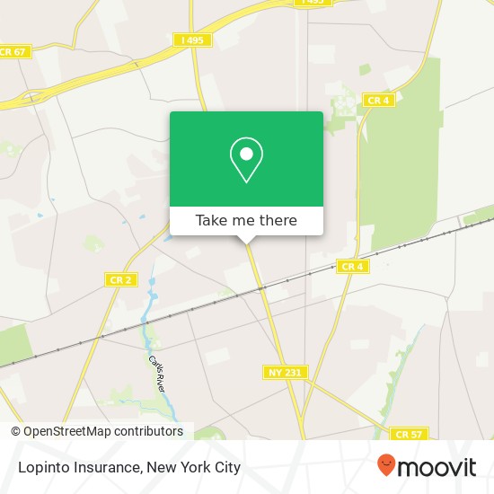 Lopinto Insurance map