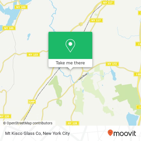 Mapa de Mt Kisco Glass Co