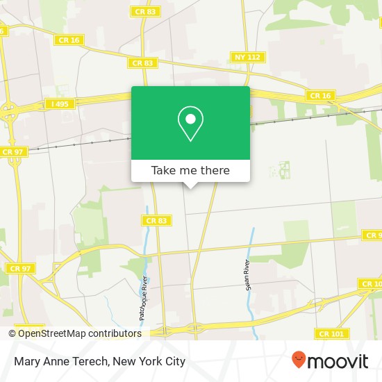 Mary Anne Terech map