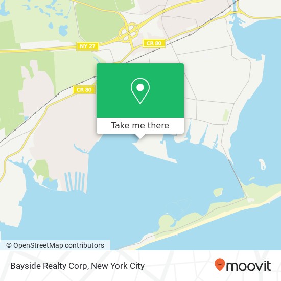 Mapa de Bayside Realty Corp