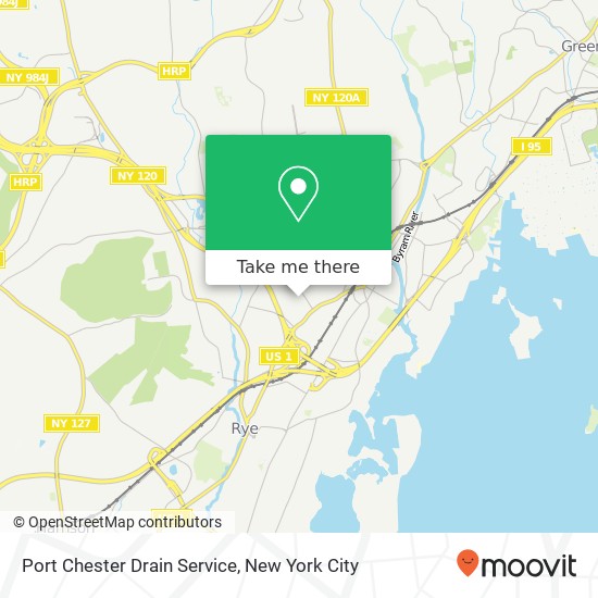 Mapa de Port Chester Drain Service