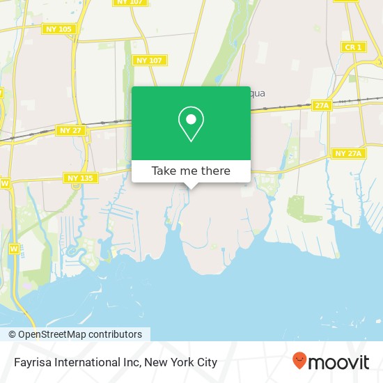 Mapa de Fayrisa International Inc