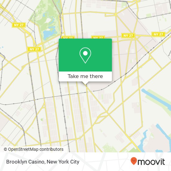 Mapa de Brooklyn Casino